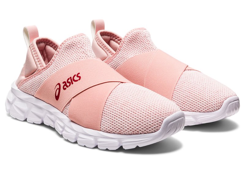 Women's Asics Quantum Lyte Slip-on Sneakers Frosted Rose/Frosted Rose Canada | CA9838-033