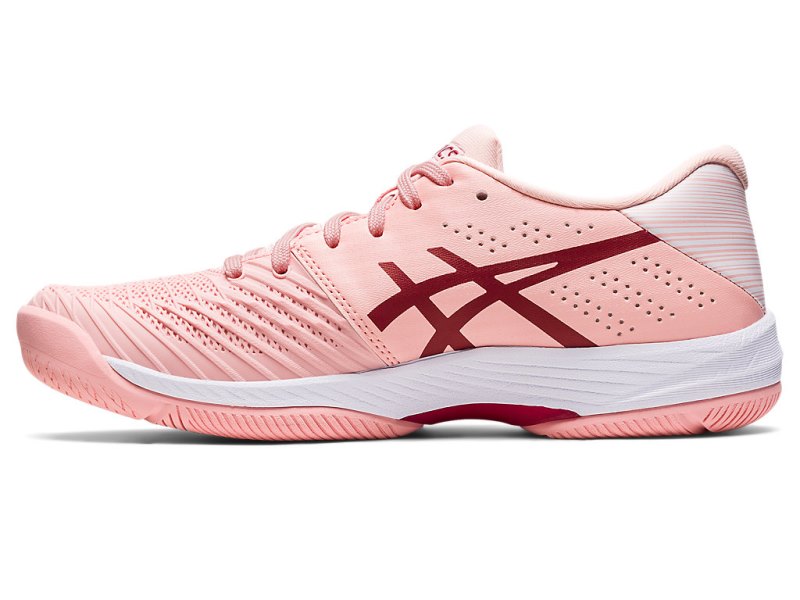 Women's Asics Solution Swift FF Tennis Shoes Frosted Rose/Cranberry Canada | CA8222-615