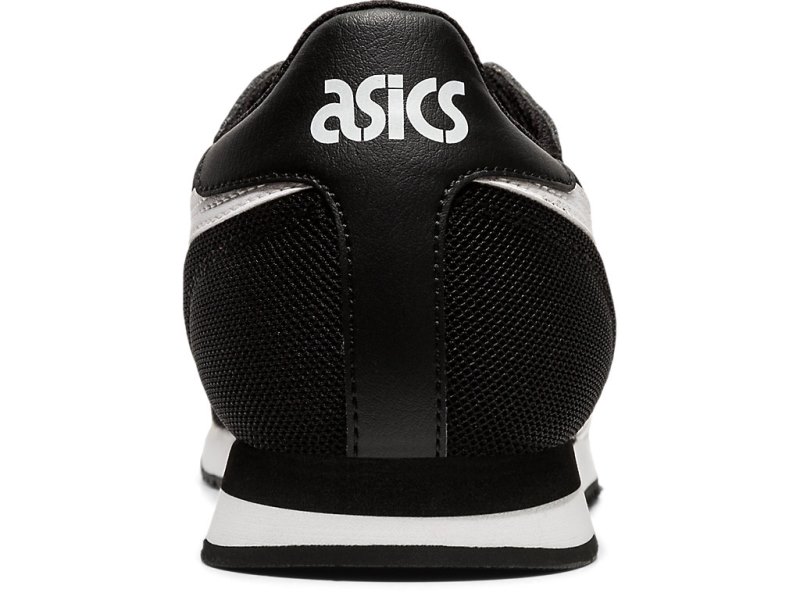 Women's Asics Tiger Runner Sneakers Black/White Canada | CA3251-524