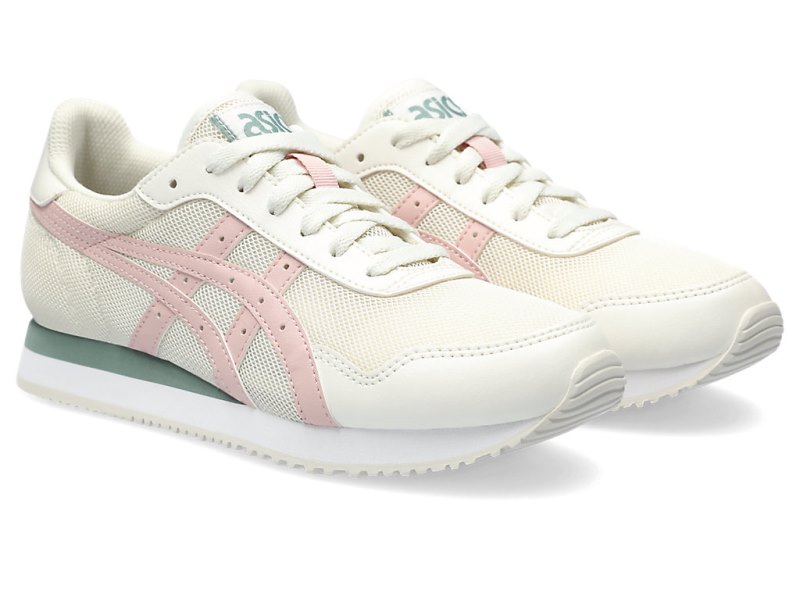 Women's Asics Tiger Runner Sneakers Cream/Ginger Peach Canada | CA8016-301