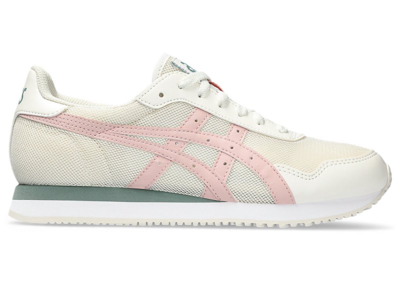 Women\'s Asics Tiger Runner Sneakers Cream/Ginger Peach Canada | CA8016-301