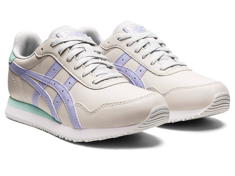 Women's Asics Tiger Runner Sneakers Glacier Grey/Vapor Canada | CA4078-652