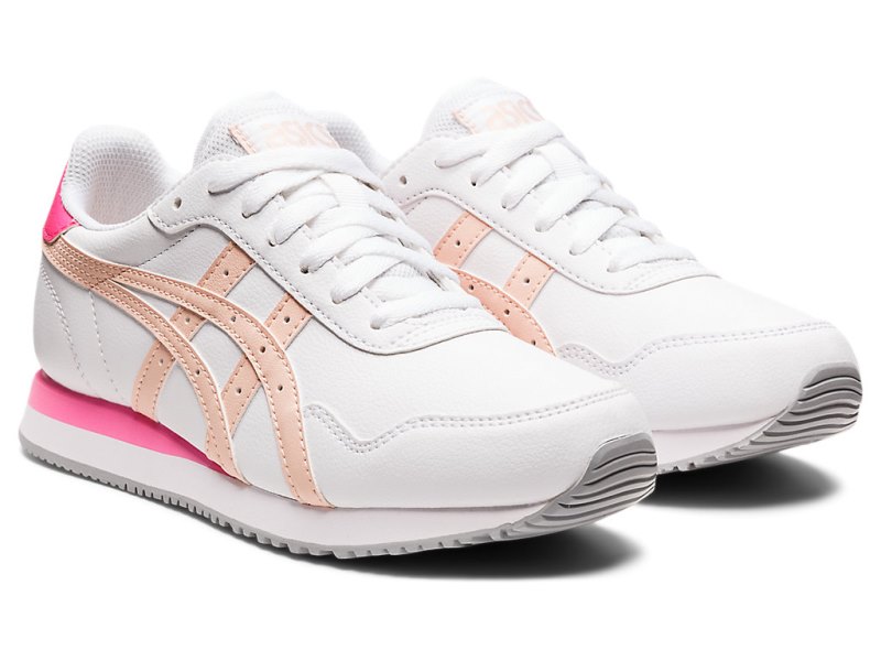 Women's Asics Tiger Runner Sneakers White/Breeze Canada | CA0073-741