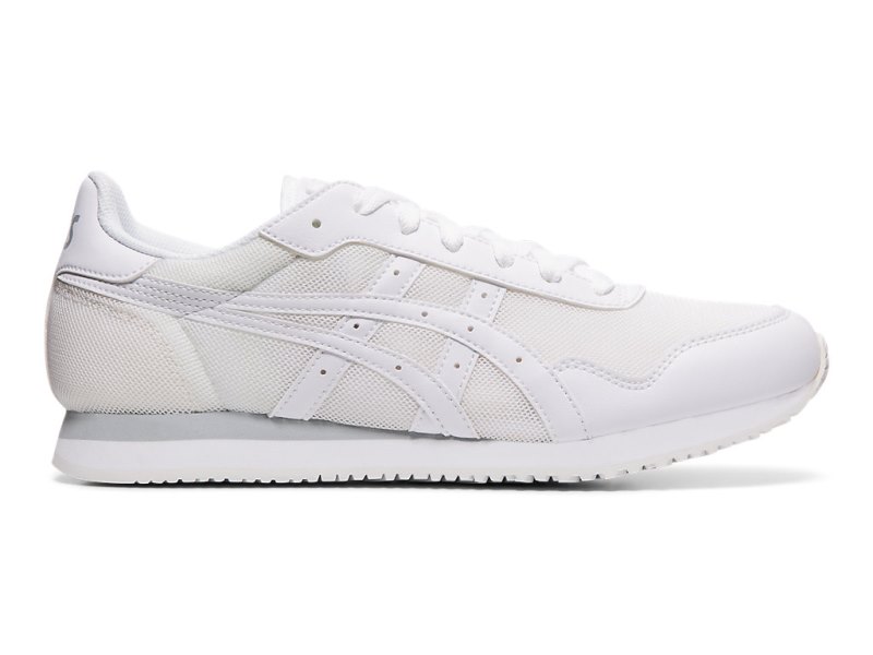 Women\'s Asics Tiger Runner Sneakers White/White Canada | CA5628-615