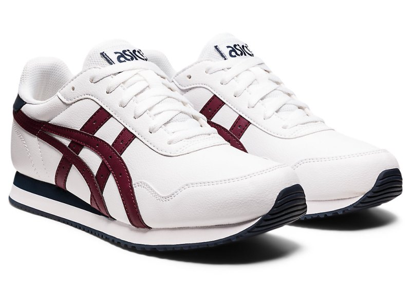 Women's Asics Tiger Runner Sneakers White/Roselle Canada | CA8748-970