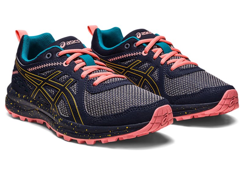 Women's Asics Torrance Trail Sneakers Metropolis/Citrus Canada | CA0978-724