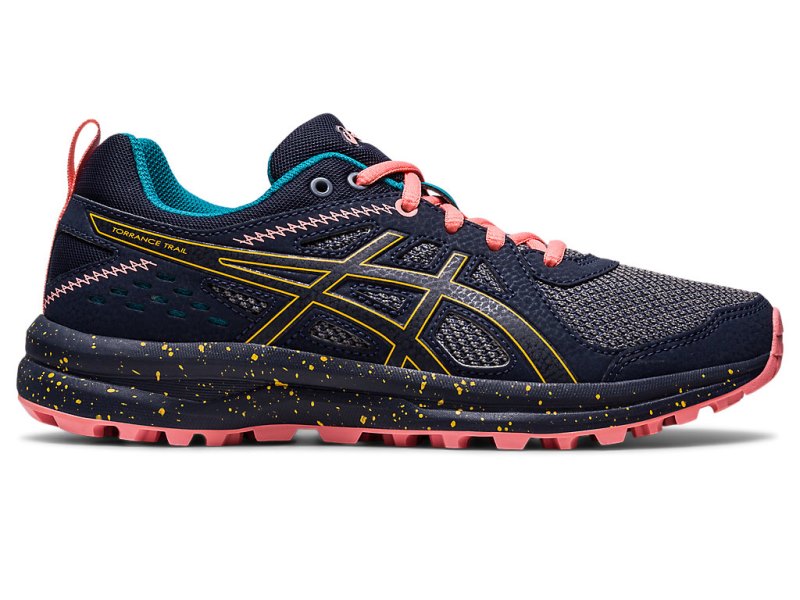 Women\'s Asics Torrance Trail Sneakers Metropolis/Citrus Canada | CA0978-724