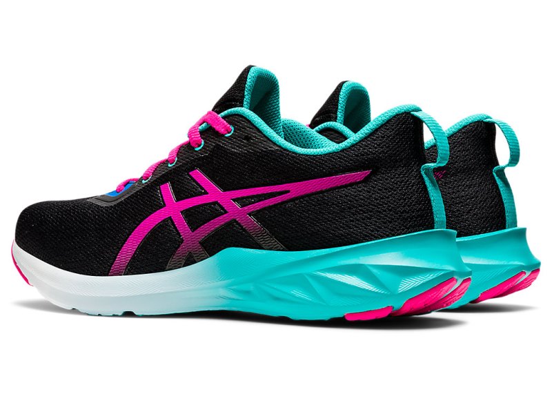 Women's Asics Versablast 2 Running Shoes Black/Pink Glo Canada | CA2609-360